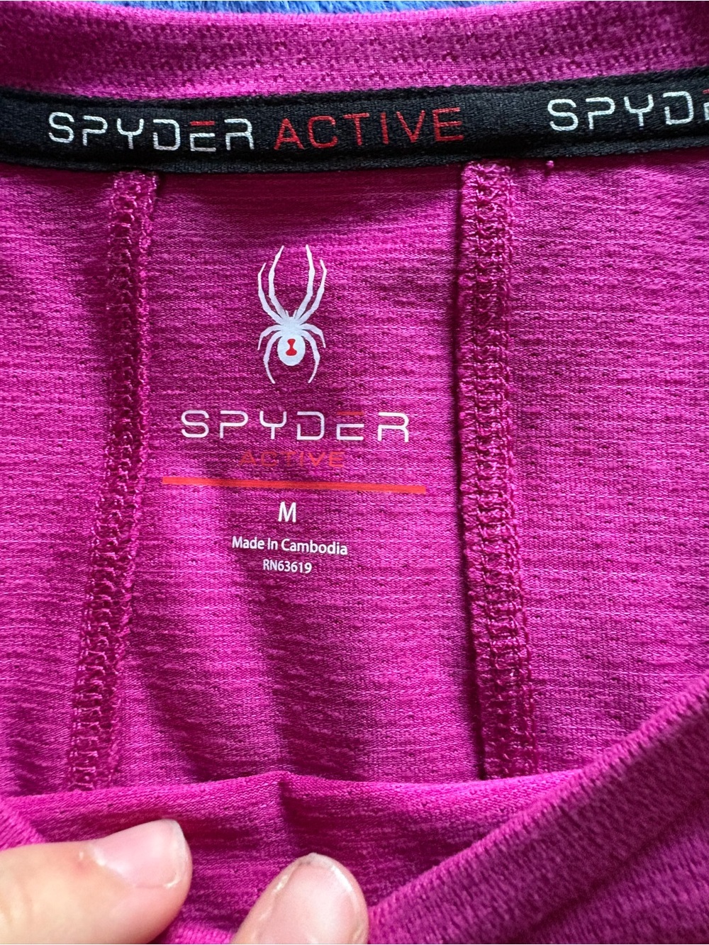 Spyder Active Women's Athletic Top - Magenta it’s more of the first color pic